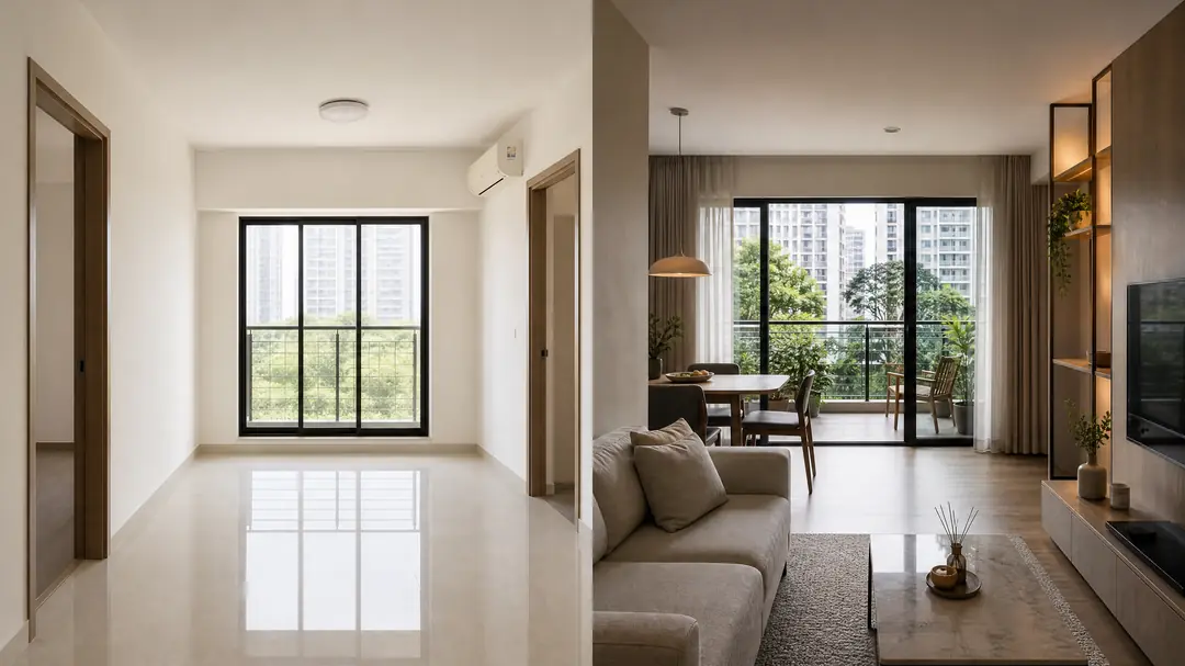 Original Bachmeijer visual study for the Magazine guide “Real Estate Photography for Rentals Versus Sales Listings: What Changes”, covering property media and professional portraits in Singapore and Johor Bahru.