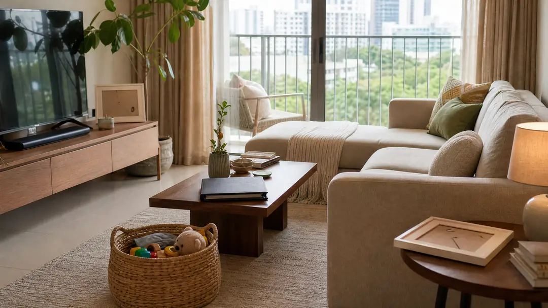 Original Bachmeijer visual study for the Magazine guide “Photographing Occupied Homes: Privacy, Preparation and a Clear Listing Story”, covering property media and professional portraits in Singapore and Johor Bahru.