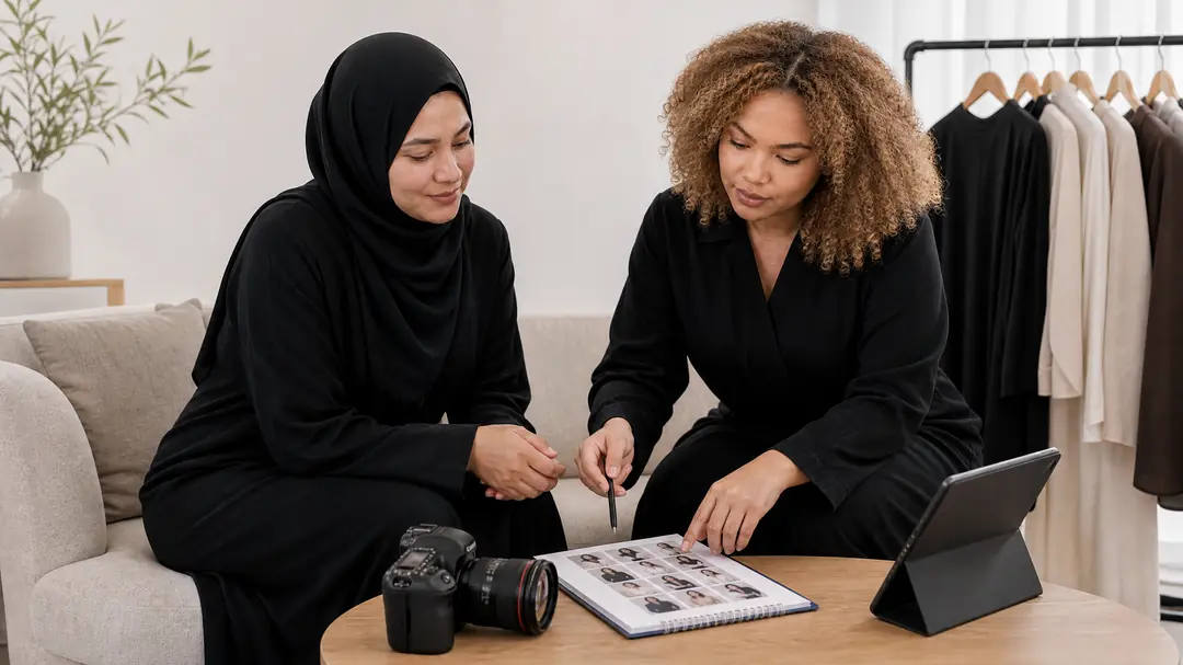 Original Bachmeijer visual study for the Magazine guide “Planning a Women-Only, Modest or Halal-Friendly Portrait Request in Johor Bahru or Singapore”, covering property media and professional portraits in Singapore and Johor Bahru.